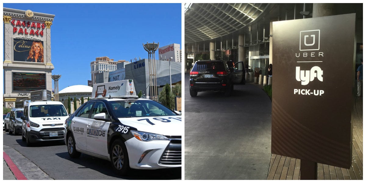 Las Vegas cabby boycott and Rideshare options