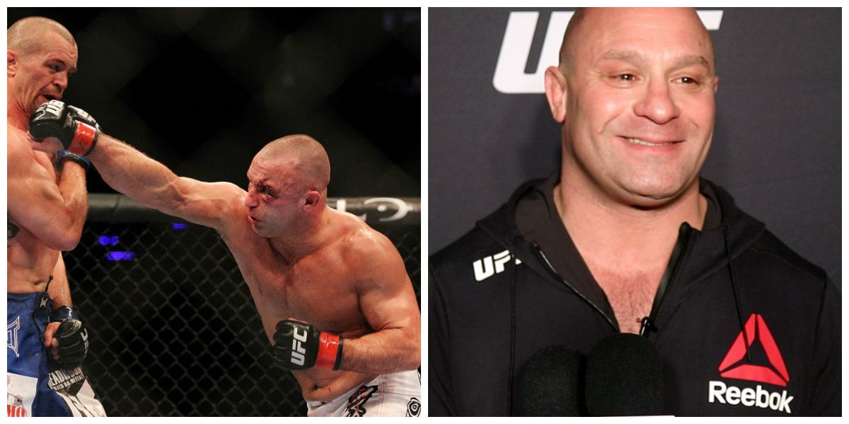 Matt Serra then and now