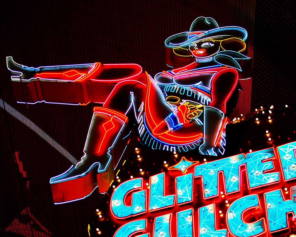 Vegas Vicki (formerly Sassy Sally), a neon sign that’s part of Las Vegas hi...