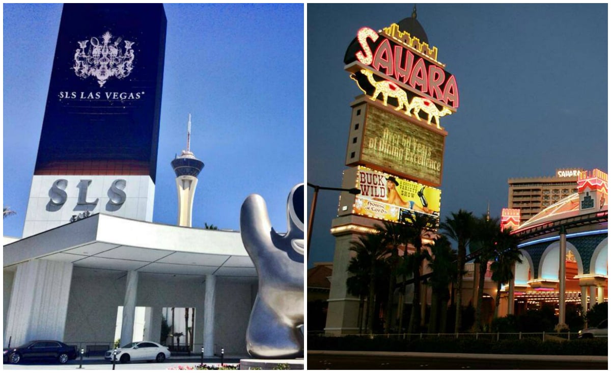 SLS Las Vegas renovation Sahara casino