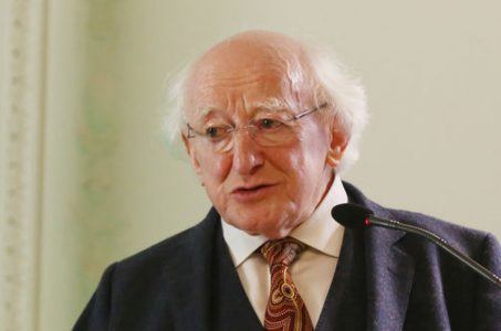 Irish president Michael D. Higgins