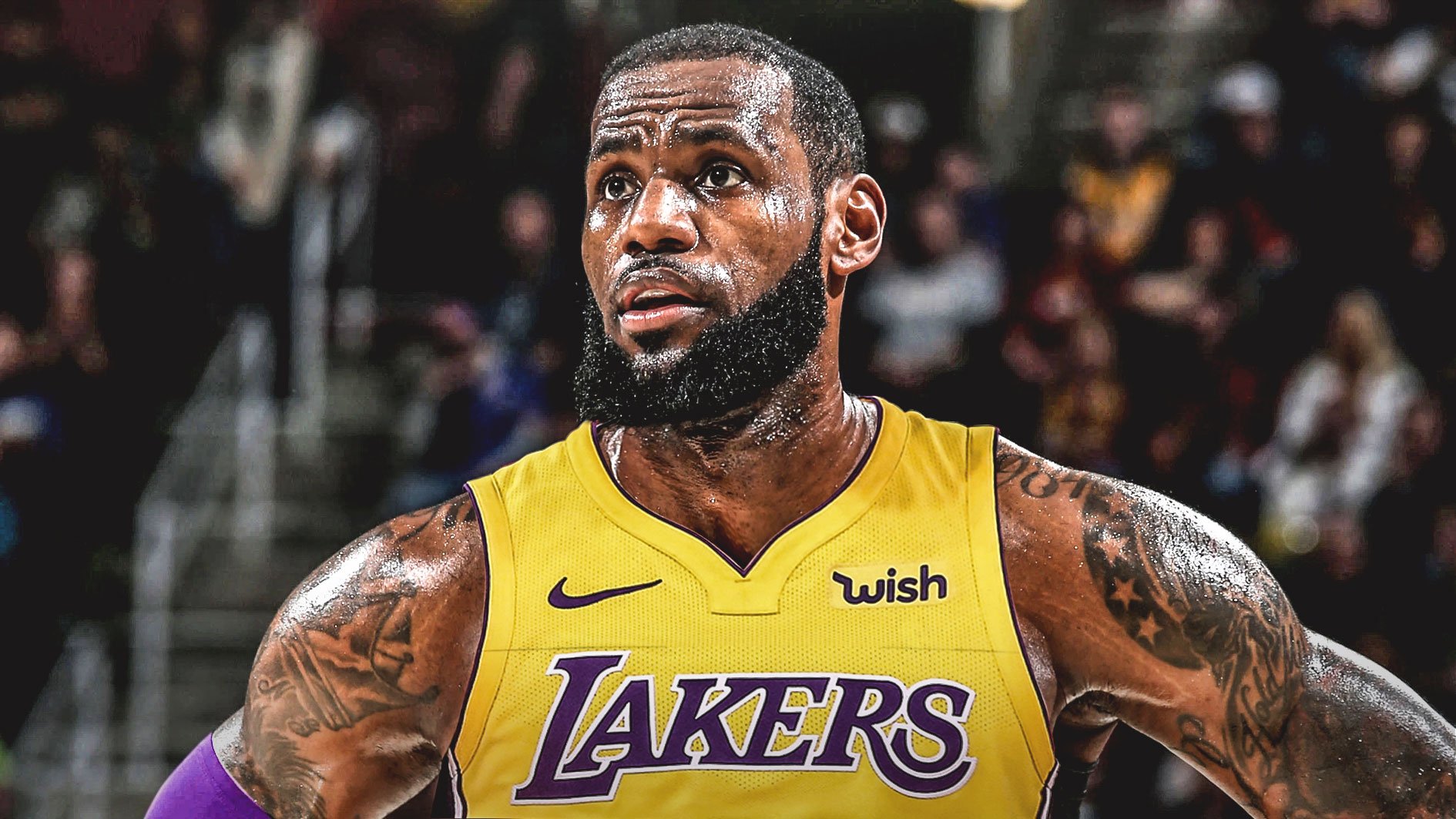 lebron james in the lakers