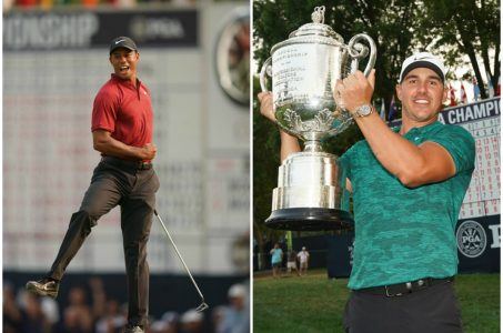 Tiger Woods PGA odds Brooks Koepka
