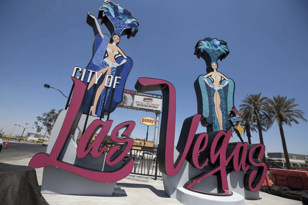 Welcome to the City of Las Vegas sign