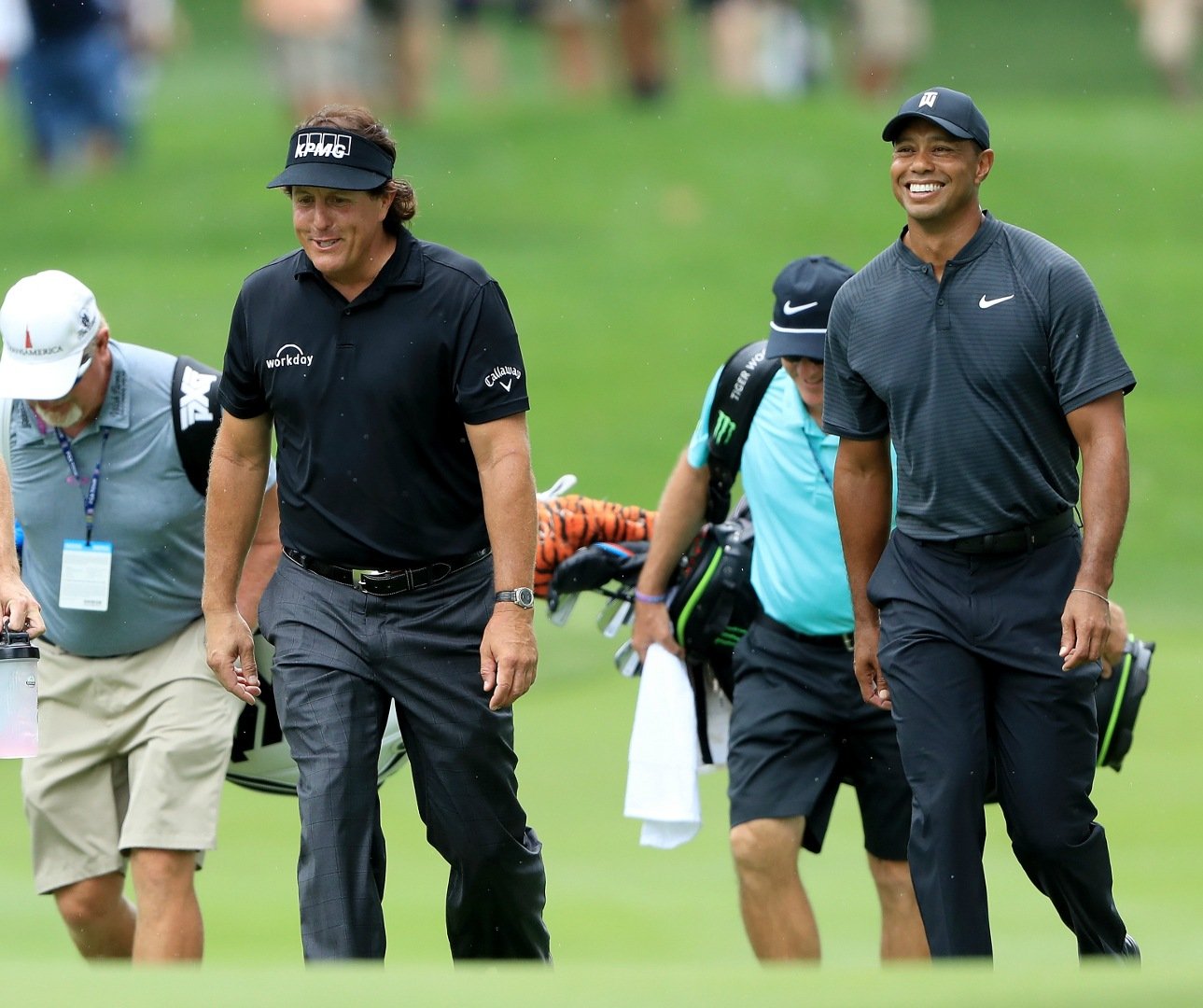 Tiger Woods Phil Mickelson match odds