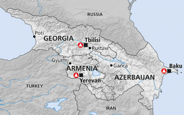 Azerbaijan map