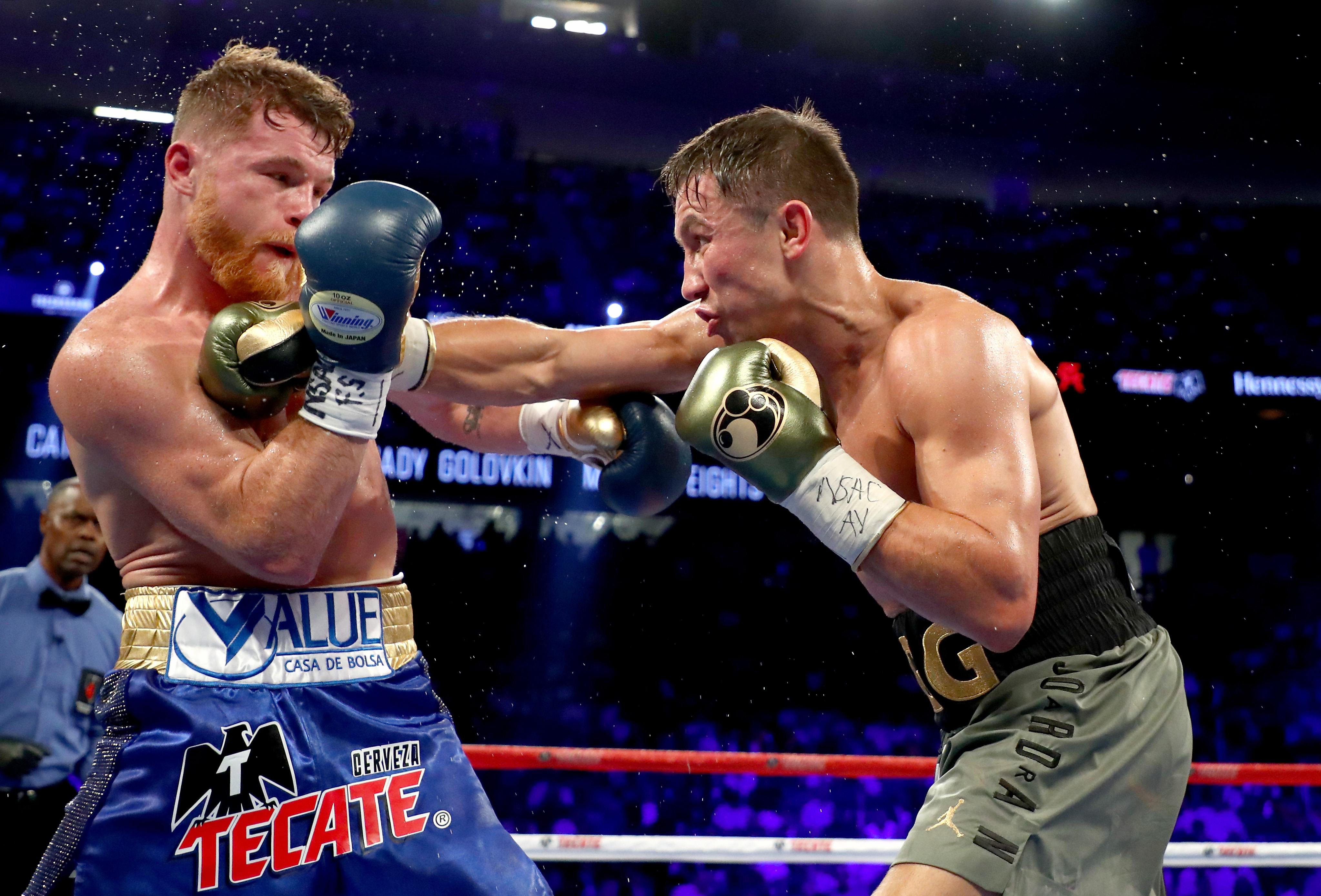 Gennady Golovkin Canelo Alvarez