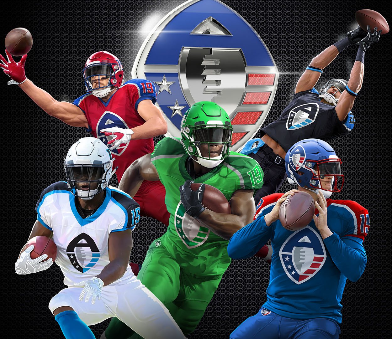 alliance of american football jerseys