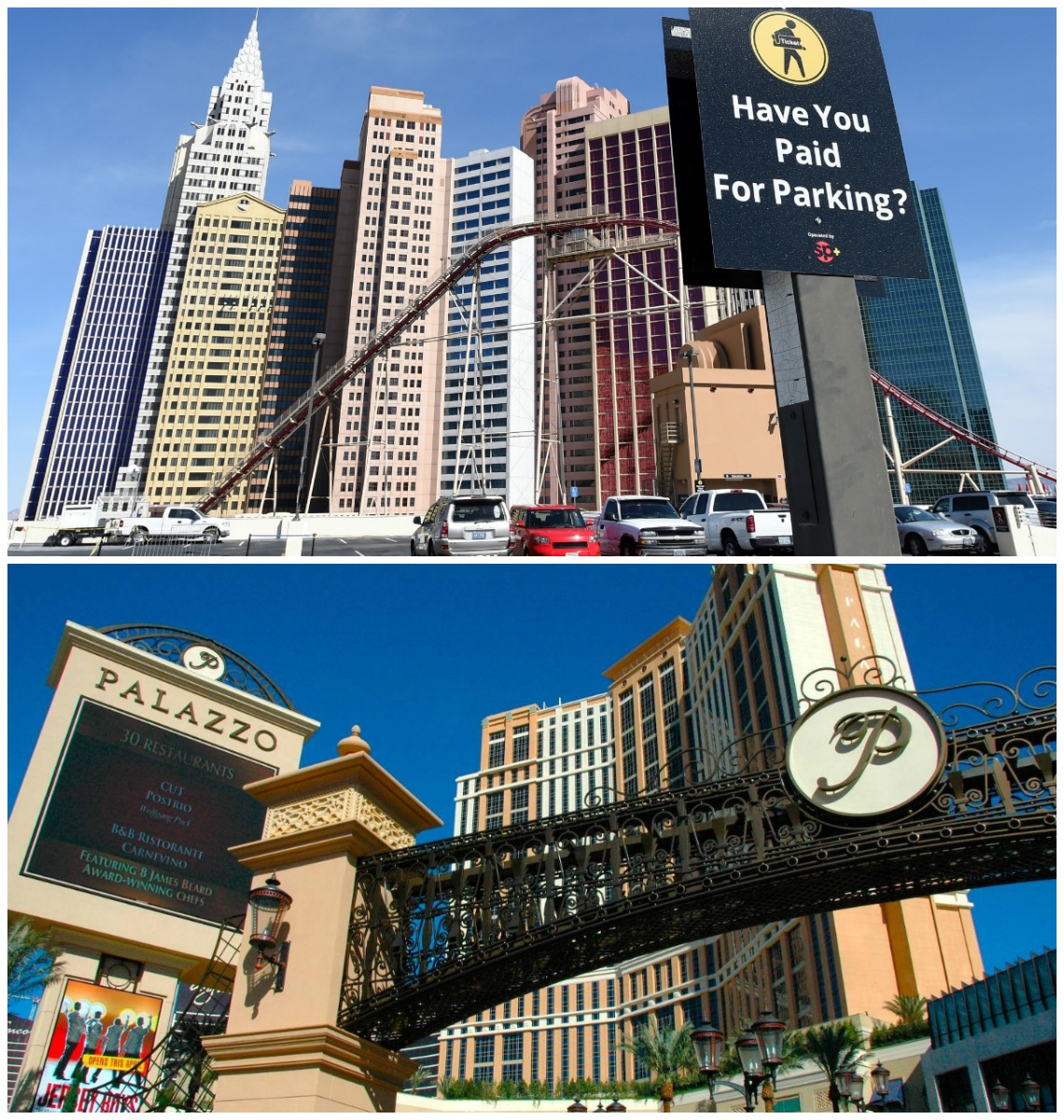 Las Vegas casinos parking resort fees