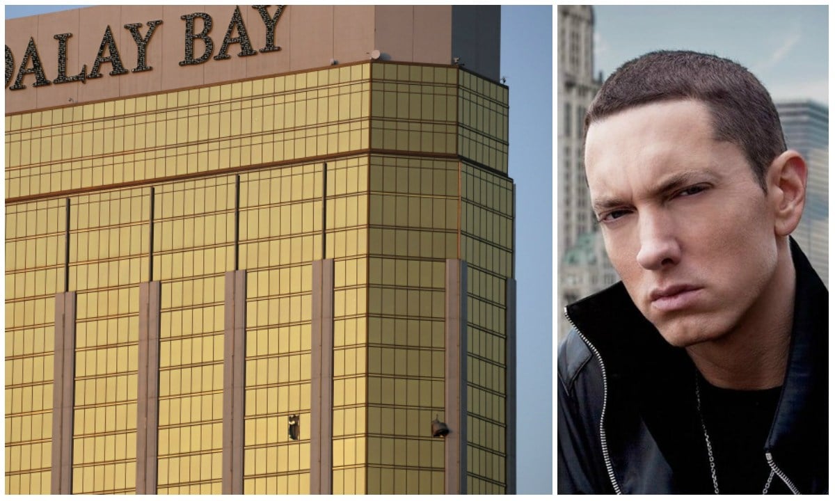 Eminem Las Vegas shooting rap