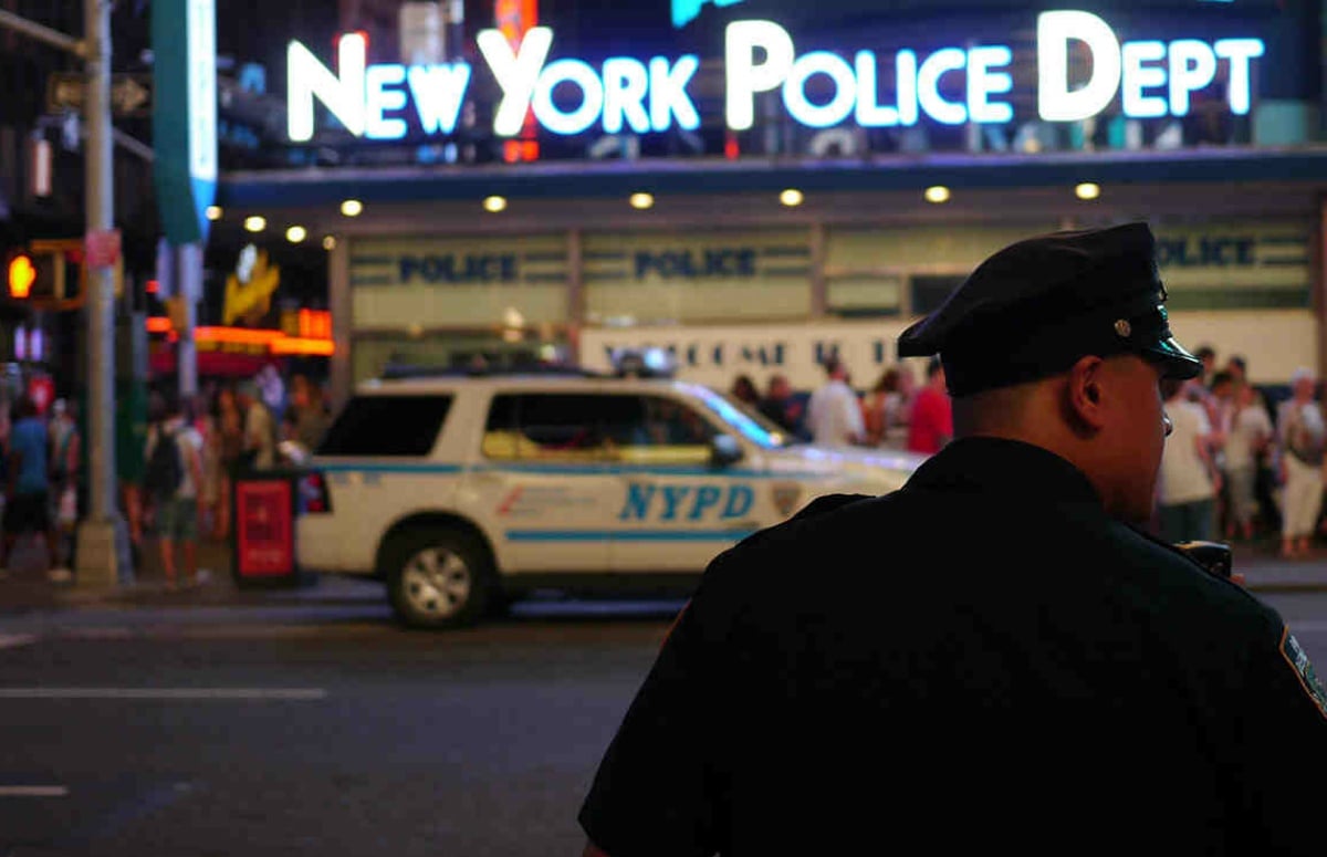 NYPD gambling arrest prostitution