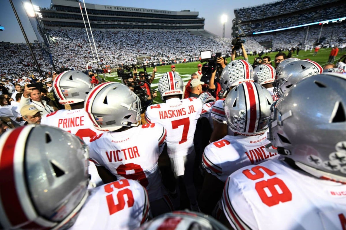 Ohio State Penn State football odds