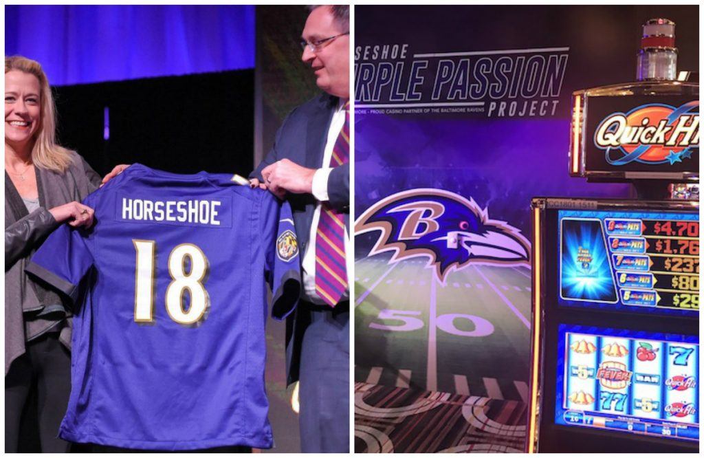 Horseshoe Casino Baltimore Announces Partnership With NFL Ravens