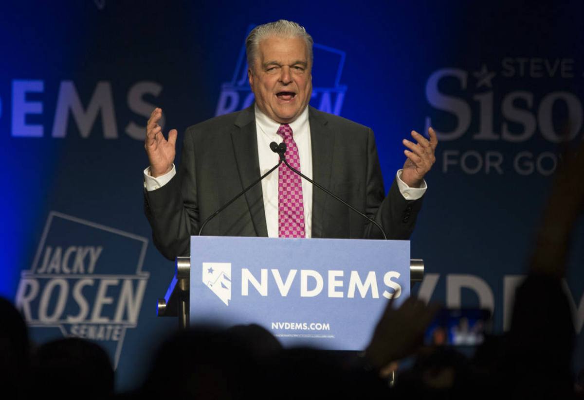 political odds Election Day Steve Sisolak