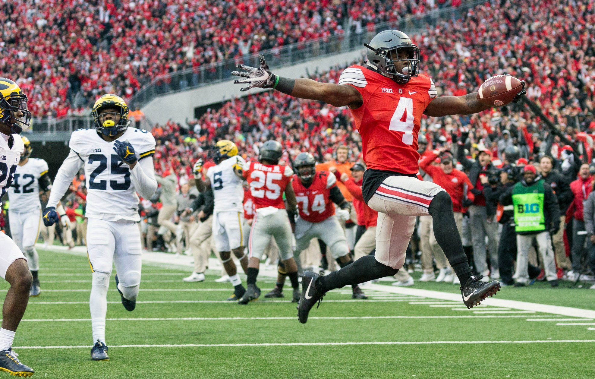 Ohio State Michigan odds college football