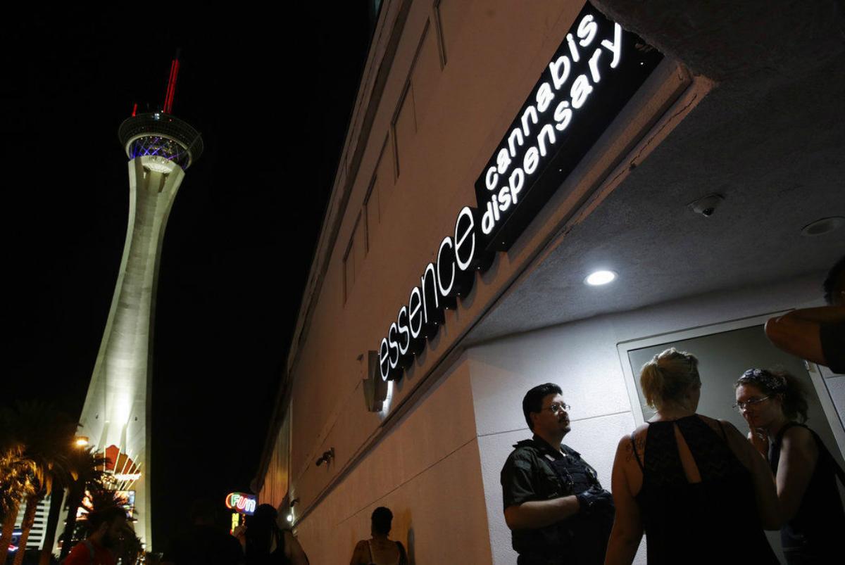 Las Vegas casino marijuana dispensary