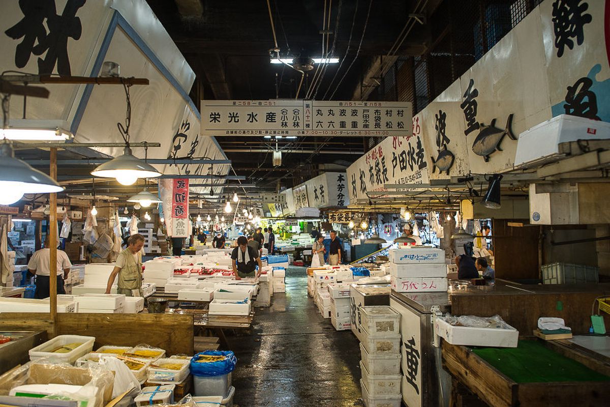 Integrated resort Tsukiji fish market