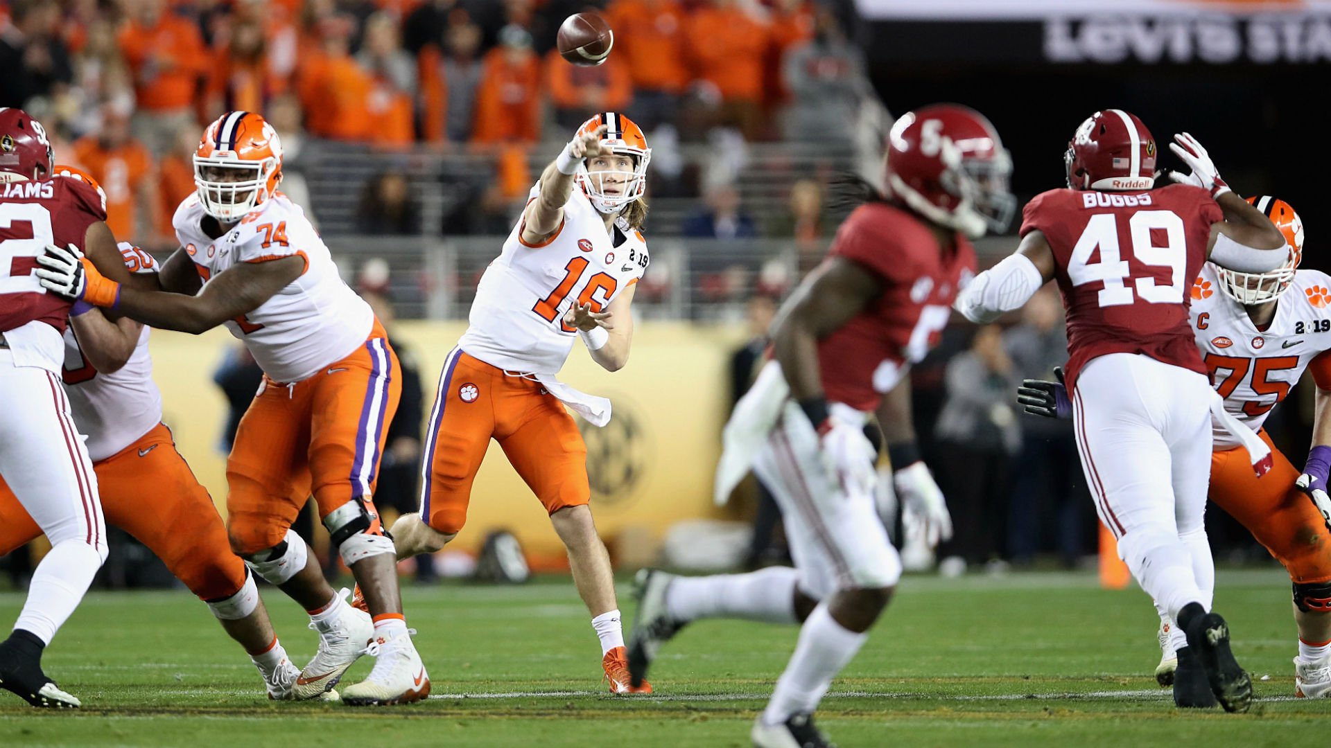 Point Spread Clemson Vs Alabama