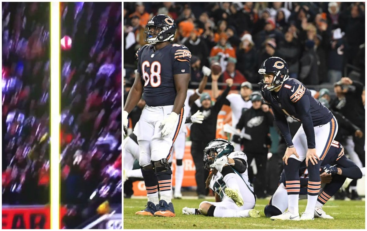 Chicago Bears Double Doink Fg Miss Major Score For Oddsmakers