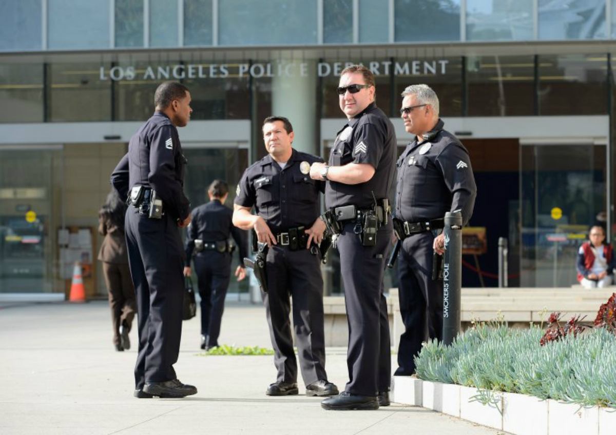 Los Angeles police bingo raid