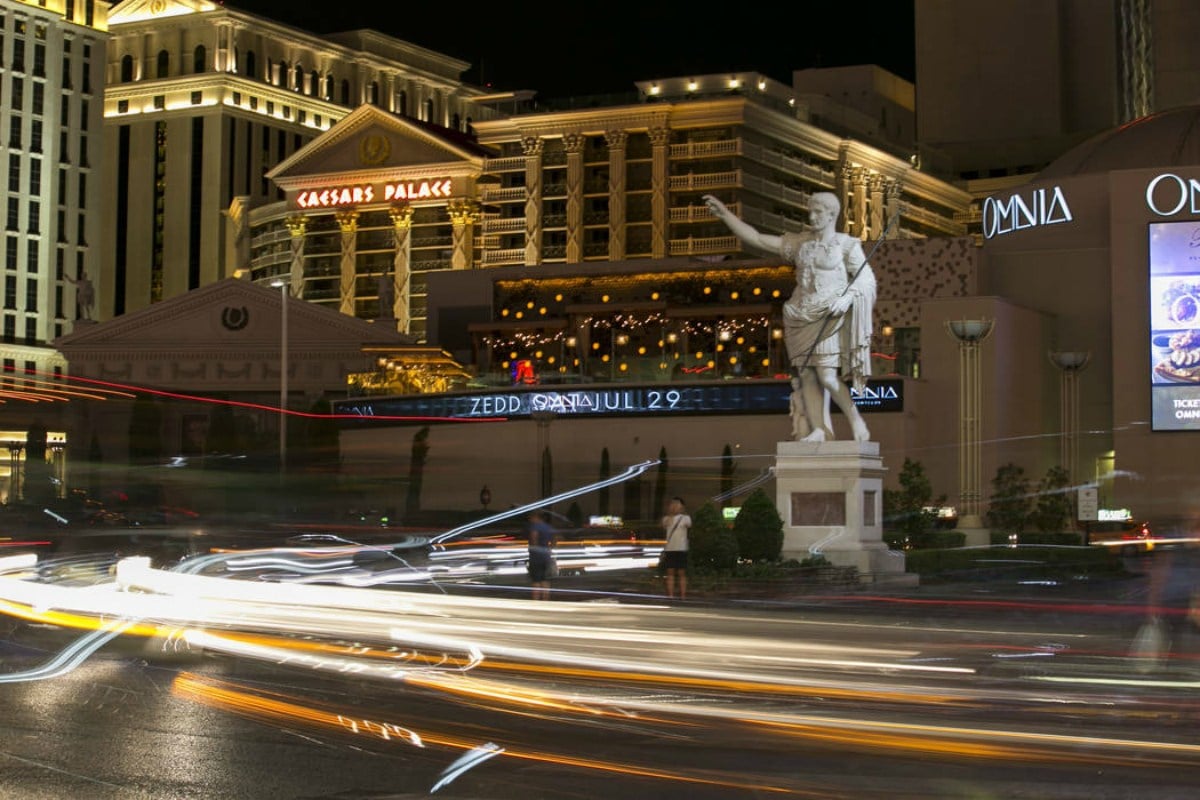 Las Vegas Strip casinos revenue gambling
