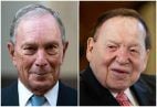 Michael Bloomberg Sheldon Adelson 2020