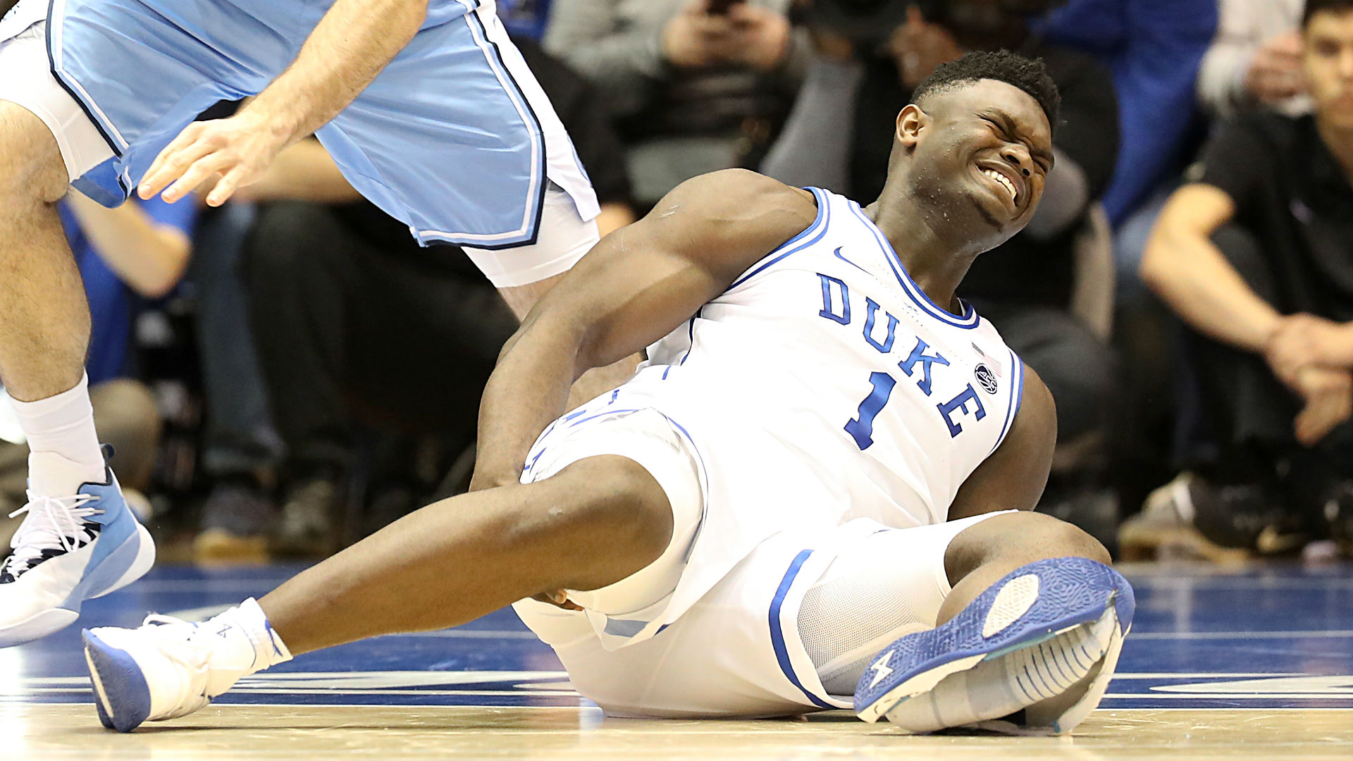 Duke odds Zion Williamson UNC