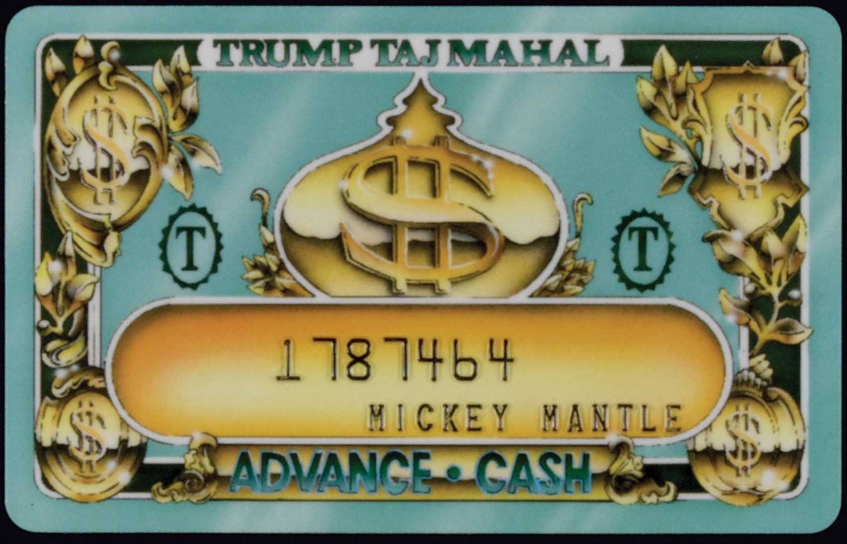 Mickey Mantle Trump Cards