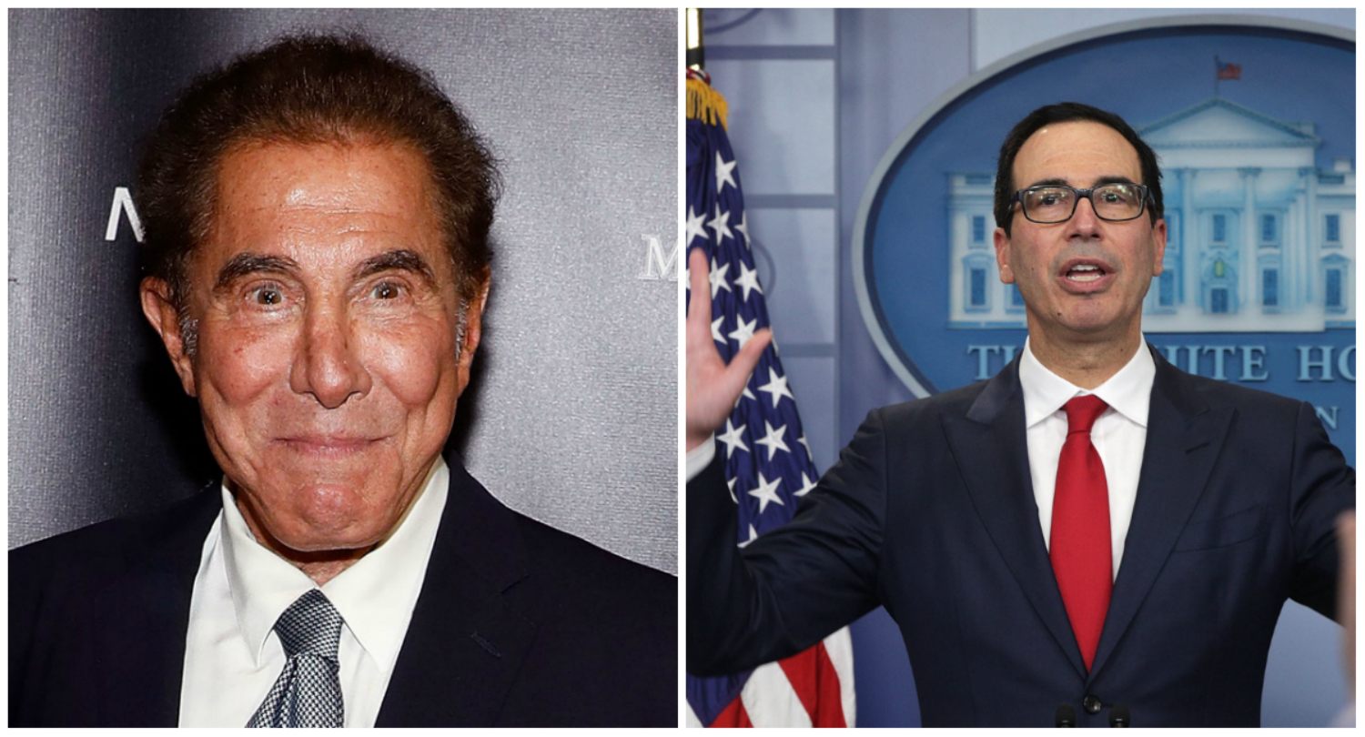 Steve Wynn Steven Mnuchin Encore Boston