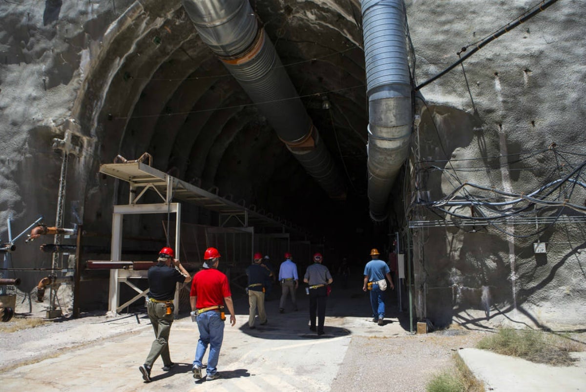 Las Vegas casino Yucca Mountain nuclear