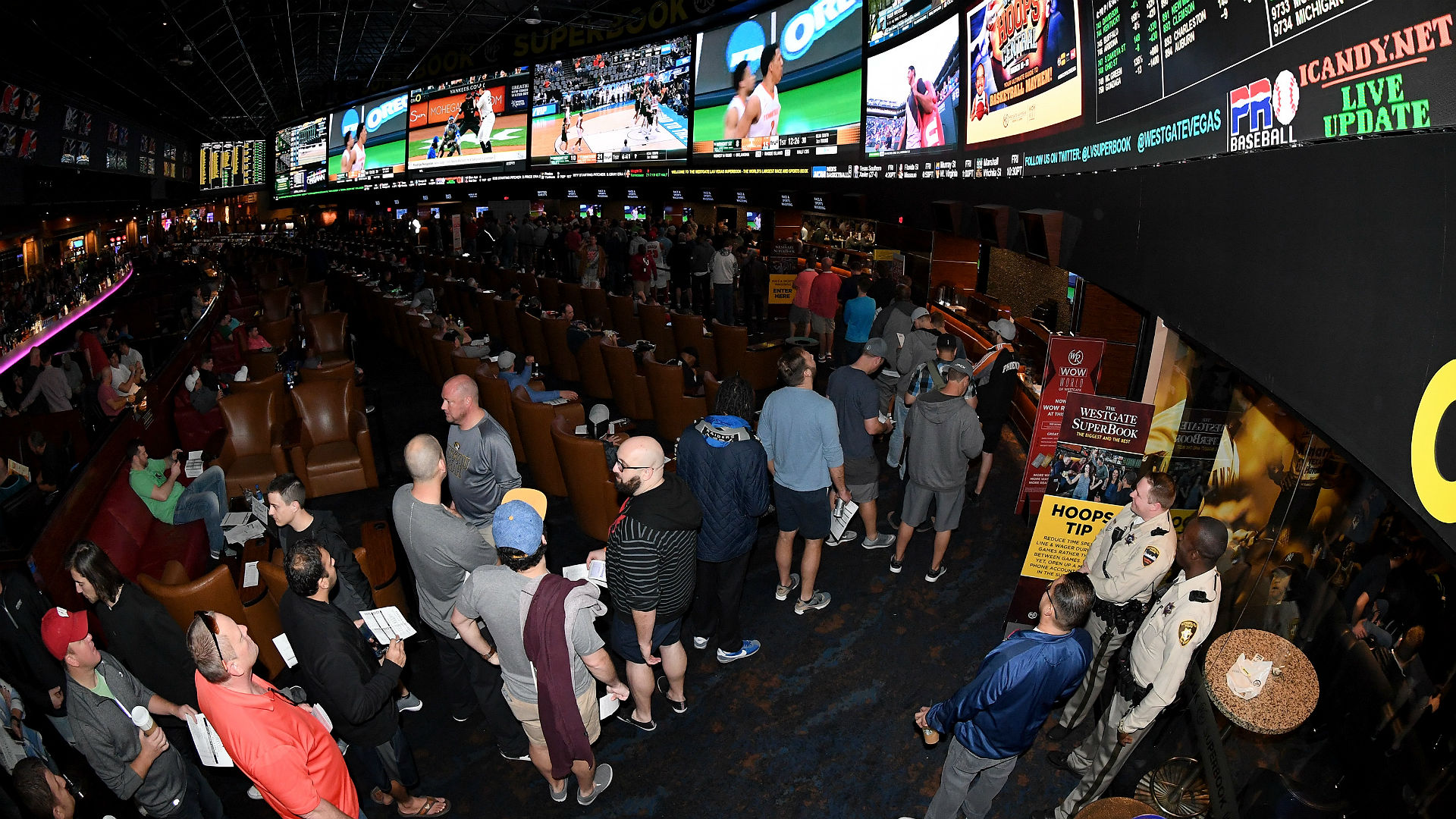 Las Vegas Strip revenue sports betting