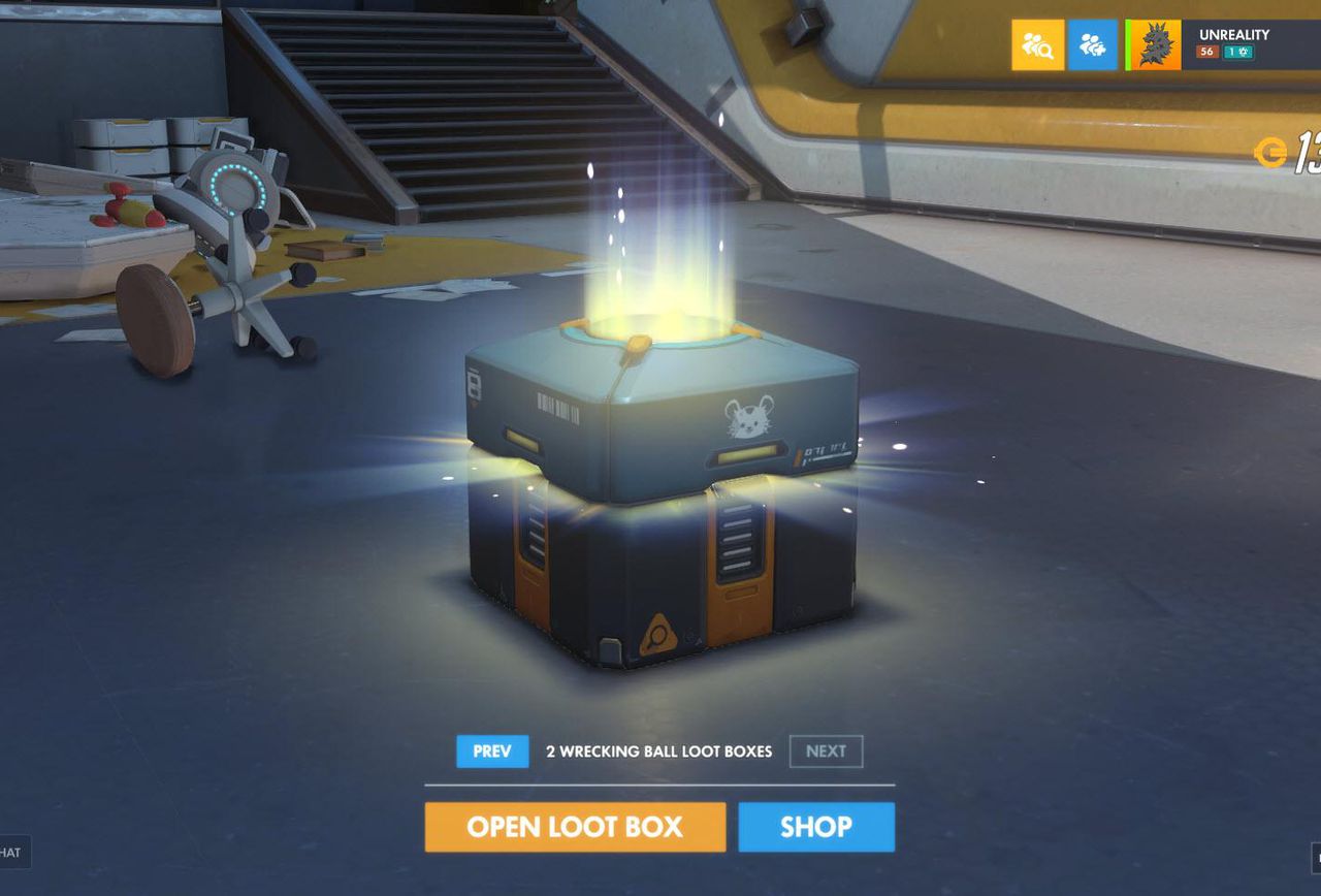 Loot boxes Senate bill