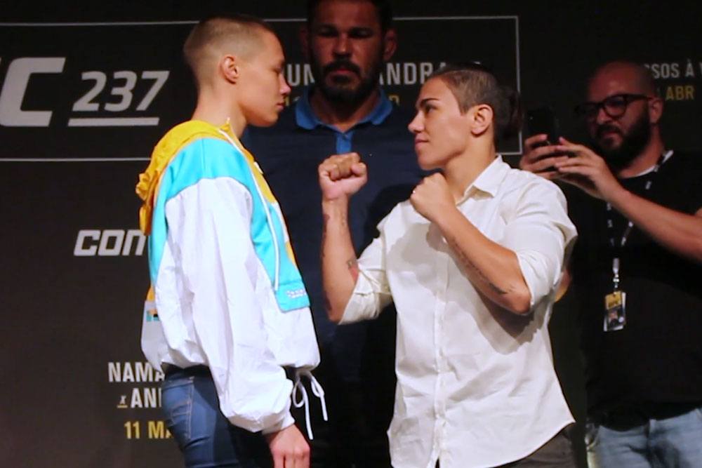 UFC 237 Namajunas Andrade