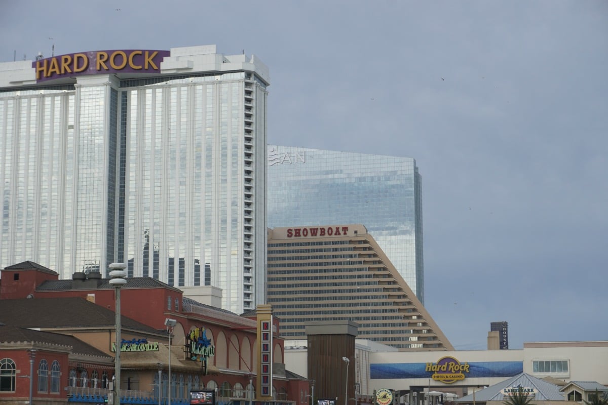 Atlantic City casino revenue New Jersey