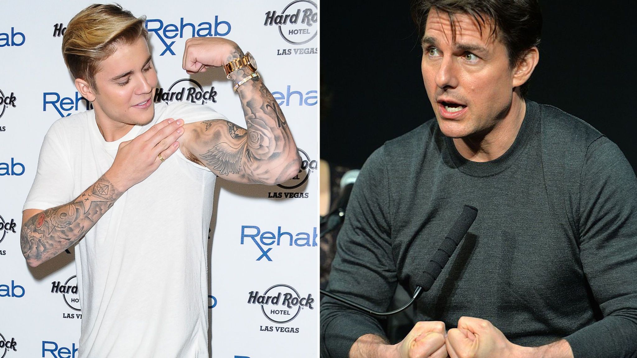 Justin Bieber fight Tom Cruise UFC odds