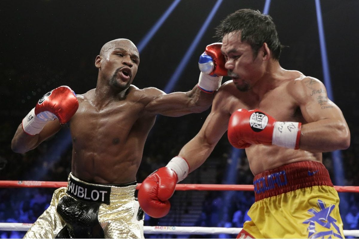 Floyd Mayweather Manny Pacquiao odds