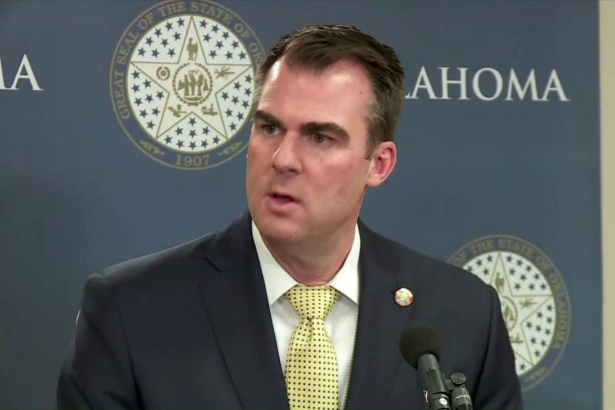 Oklahoma tribes casino tax Kevin Stitt