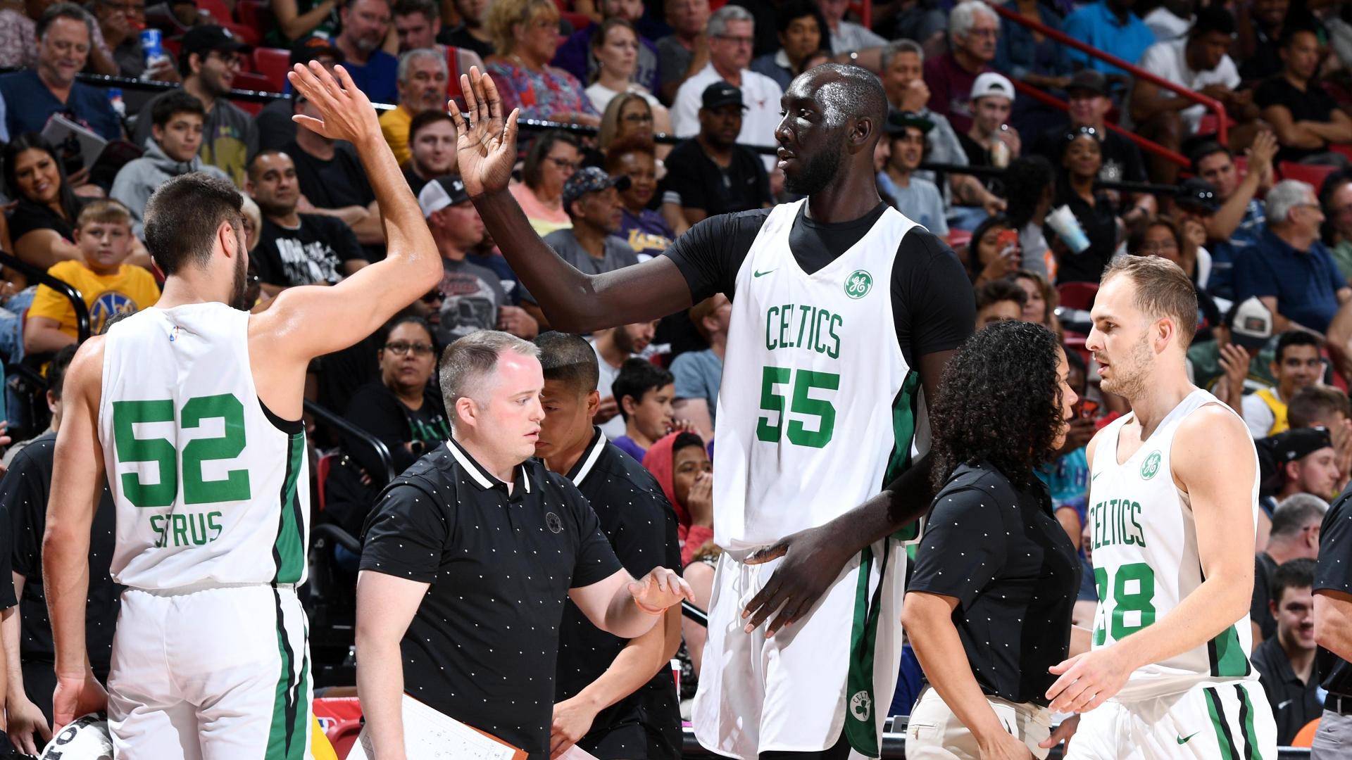 Tacko Fall Gets Ridiculous Block At Jazz Summer League