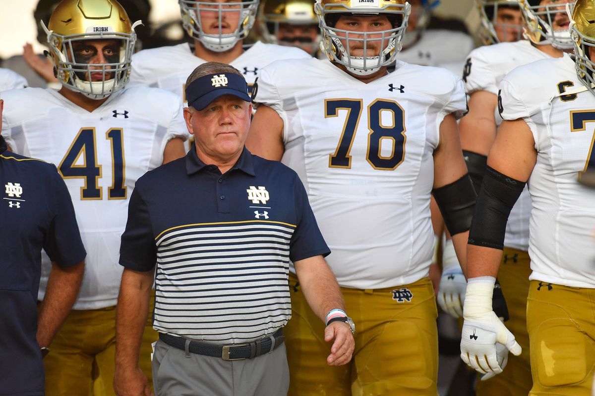 college football odds Notre Dame