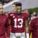 College Football Odds Tighten Following Tua Injury, Wisconsin Loss