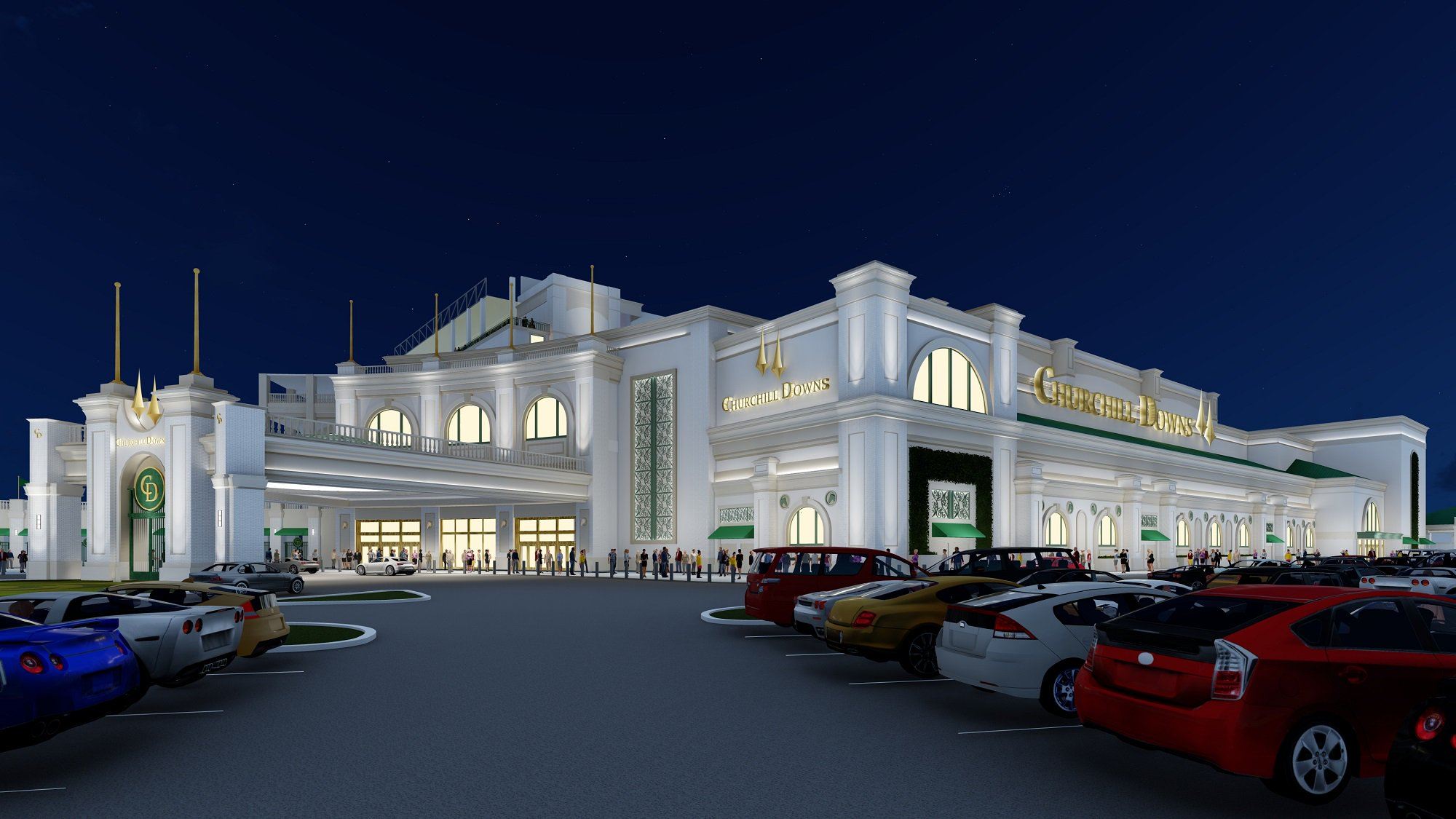 Churchill Downs to Spend $300M on Trackside Hotel and HHR Parlor