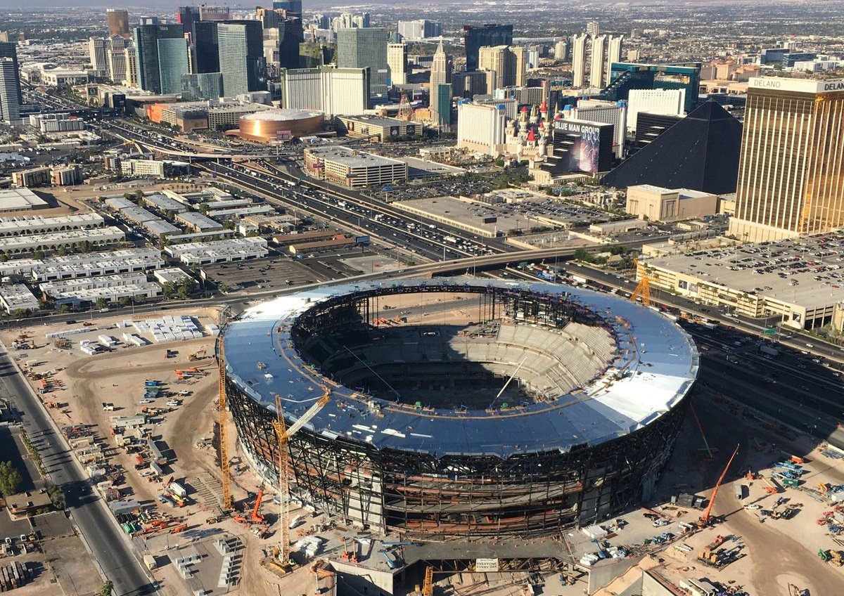 Allegiant Stadium Raiders parking NFL