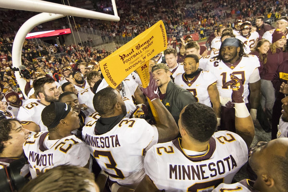 Week 14 College Football odds Minnesota Wisconsin