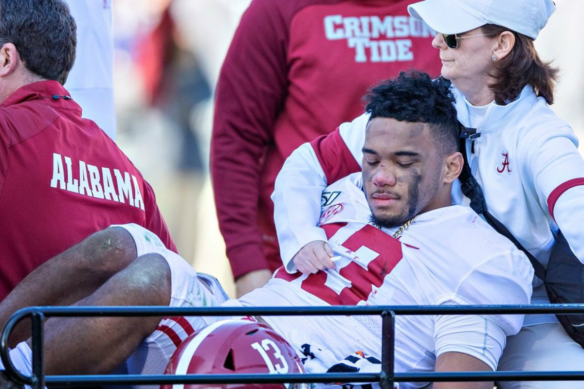 college football odds Alabama Tua