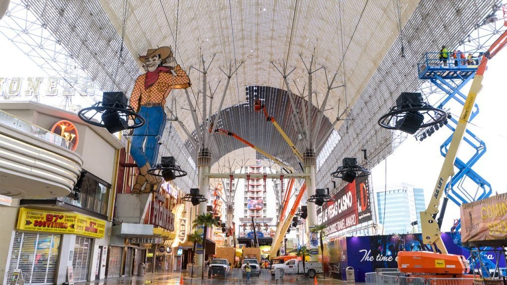 Fremont Street Experience kicks off New Year's celebration