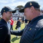 International Team Takes Early Presidents Cup Lead, Tiger Woods Lone US Bright Spot