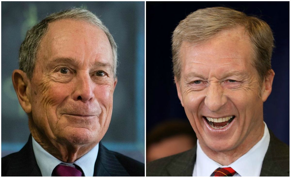 Michael Bloomberg Steyer 2020 odds