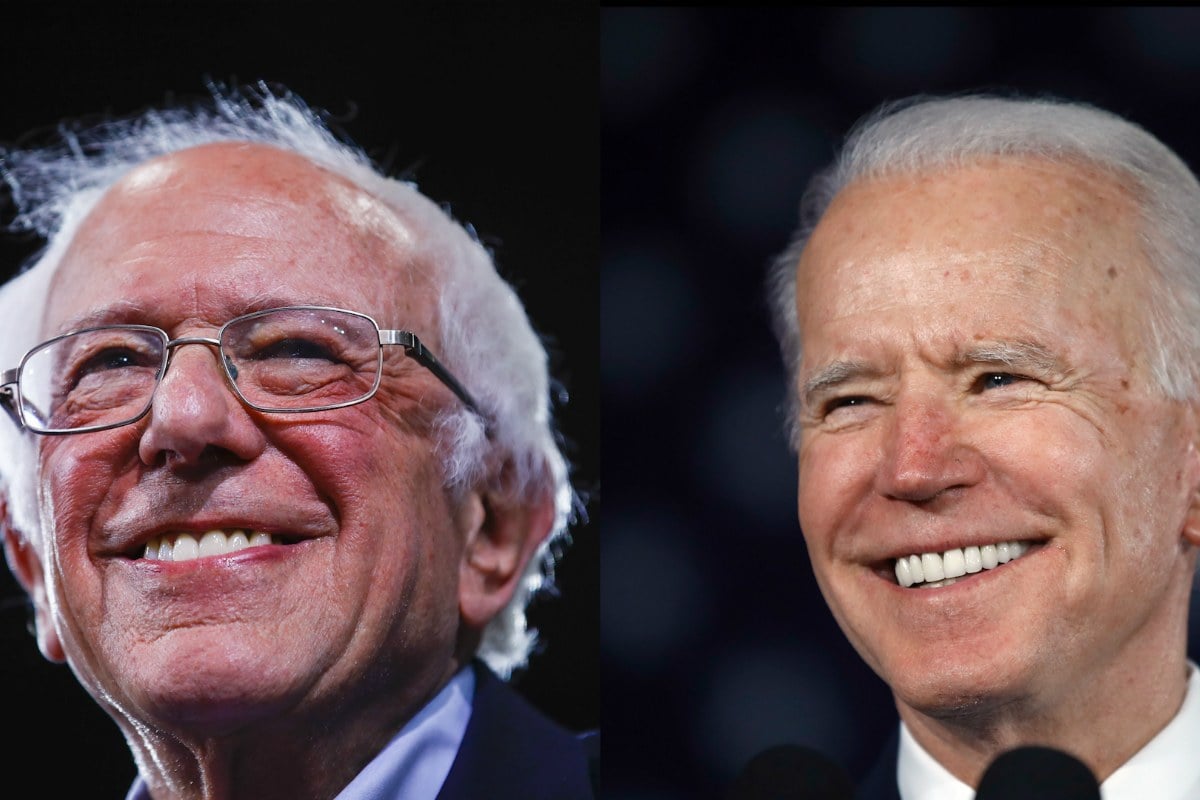 Joe Biden 2020 odds Bernie Sanders