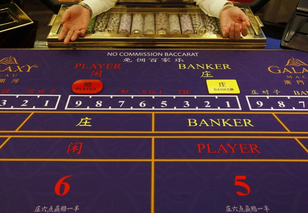 mass market Macau baccarat revenue