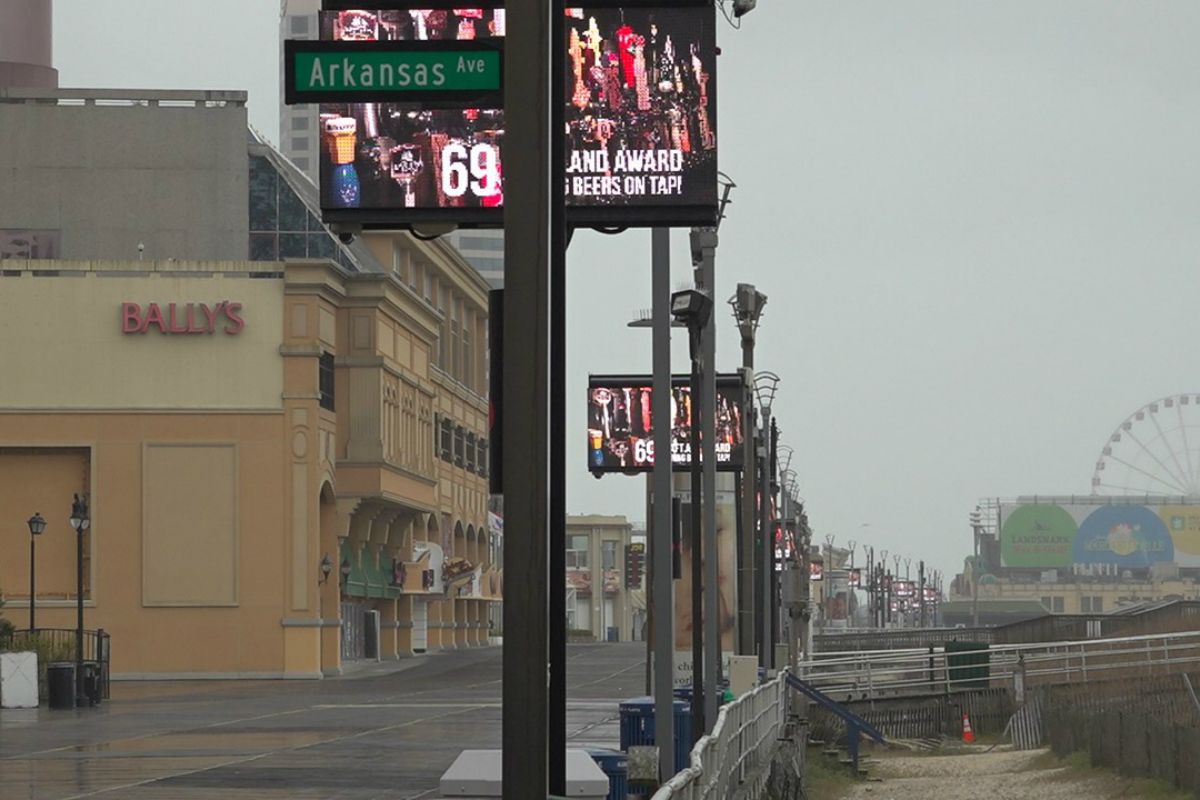 Atlantic City casinos revenue GGR